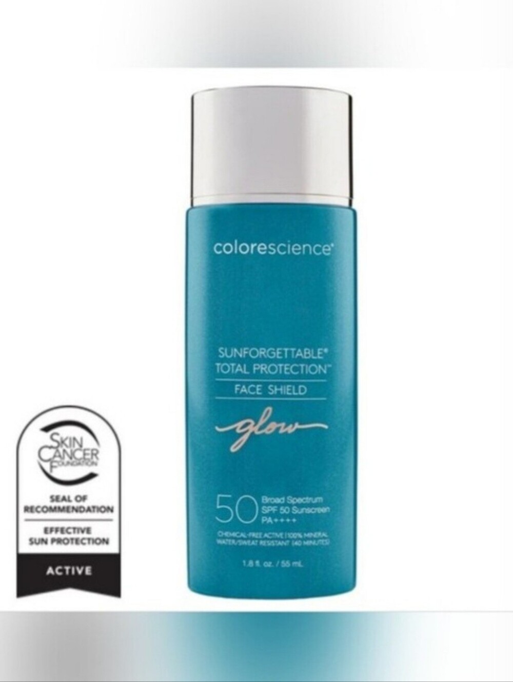 Colorescience Sunforgettable Total Protection Face Shield Glow SPF 50 1.8oz New
